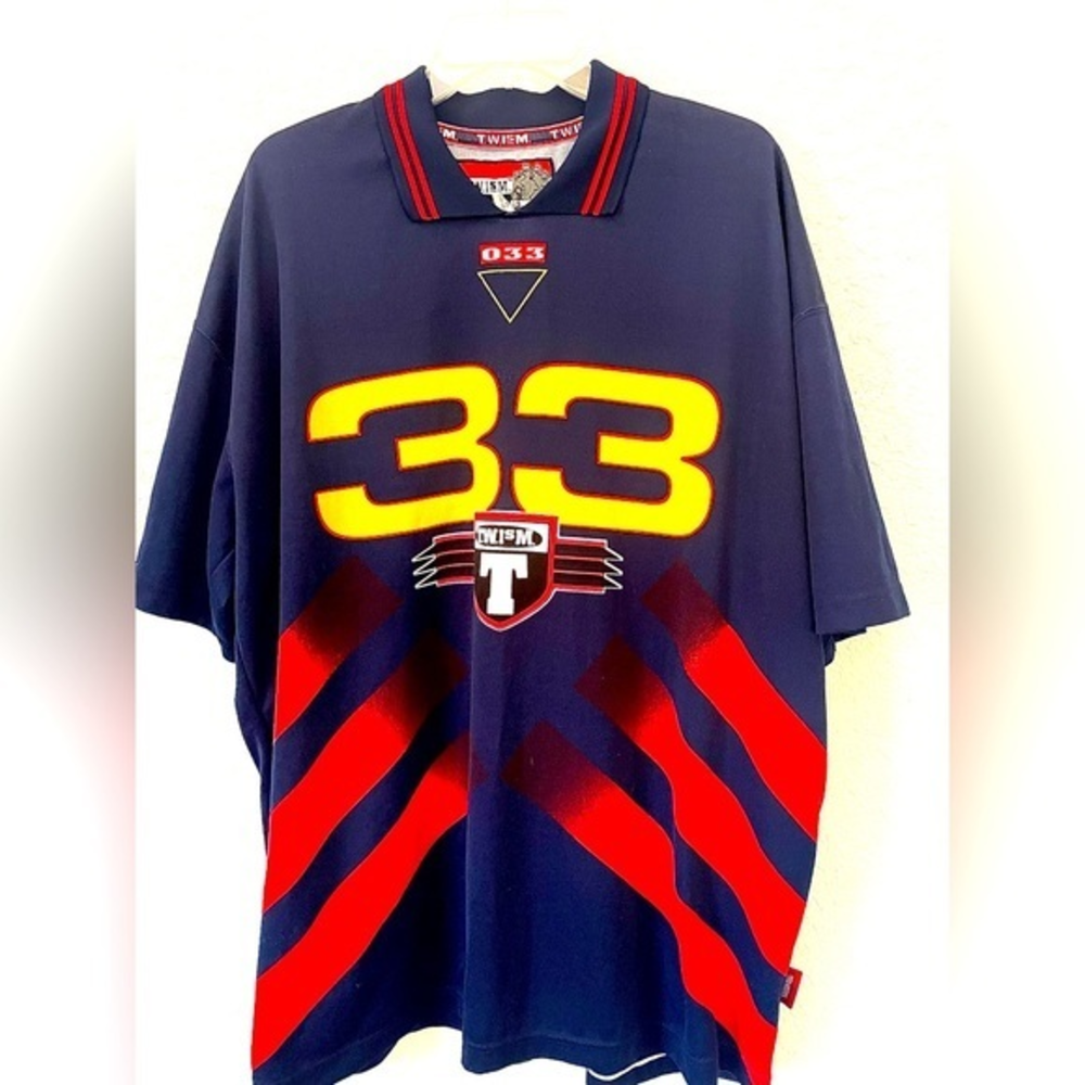 Vintage‎ 90s TWISM Logo Jersey Shirt XL by Shaquille Oneal Shaq